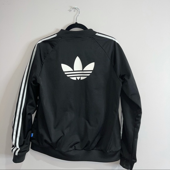 Black Adidas Track Jacket - Picture 3 of 3